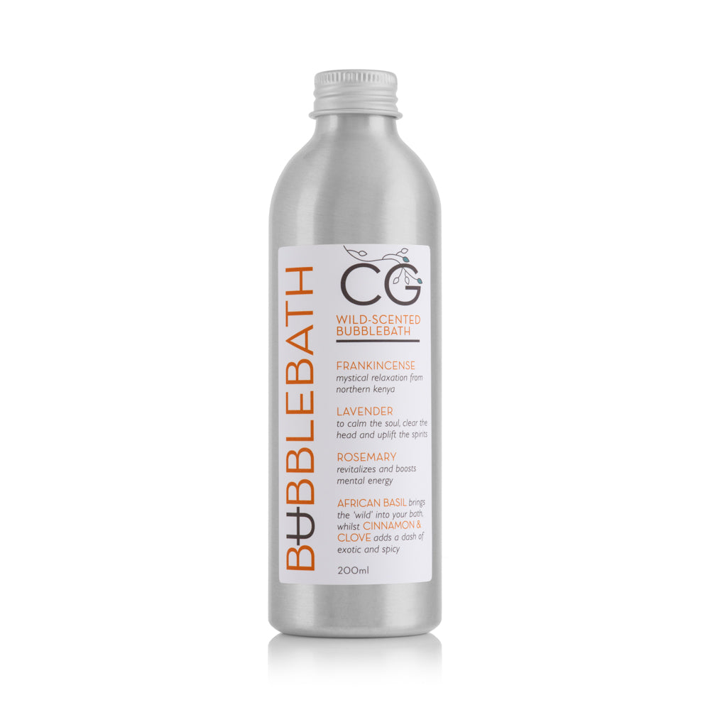 Wild Scented Bubblebath (200ml) | Natural & Relaxing | Cinnabar Green