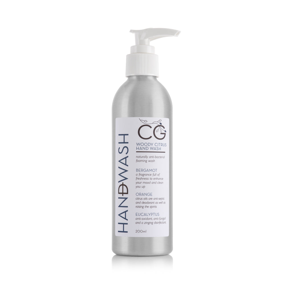Citrus Hand Wash (200ml) | Natural & Antibacterial | Cinnabar Green