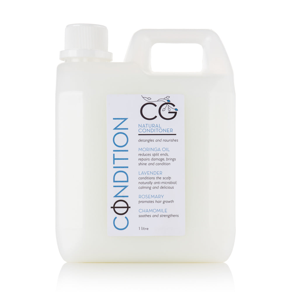 Chamomile & Rosemary Conditioner (1L/5L) | Natural Hair Care | Cinnabar Green