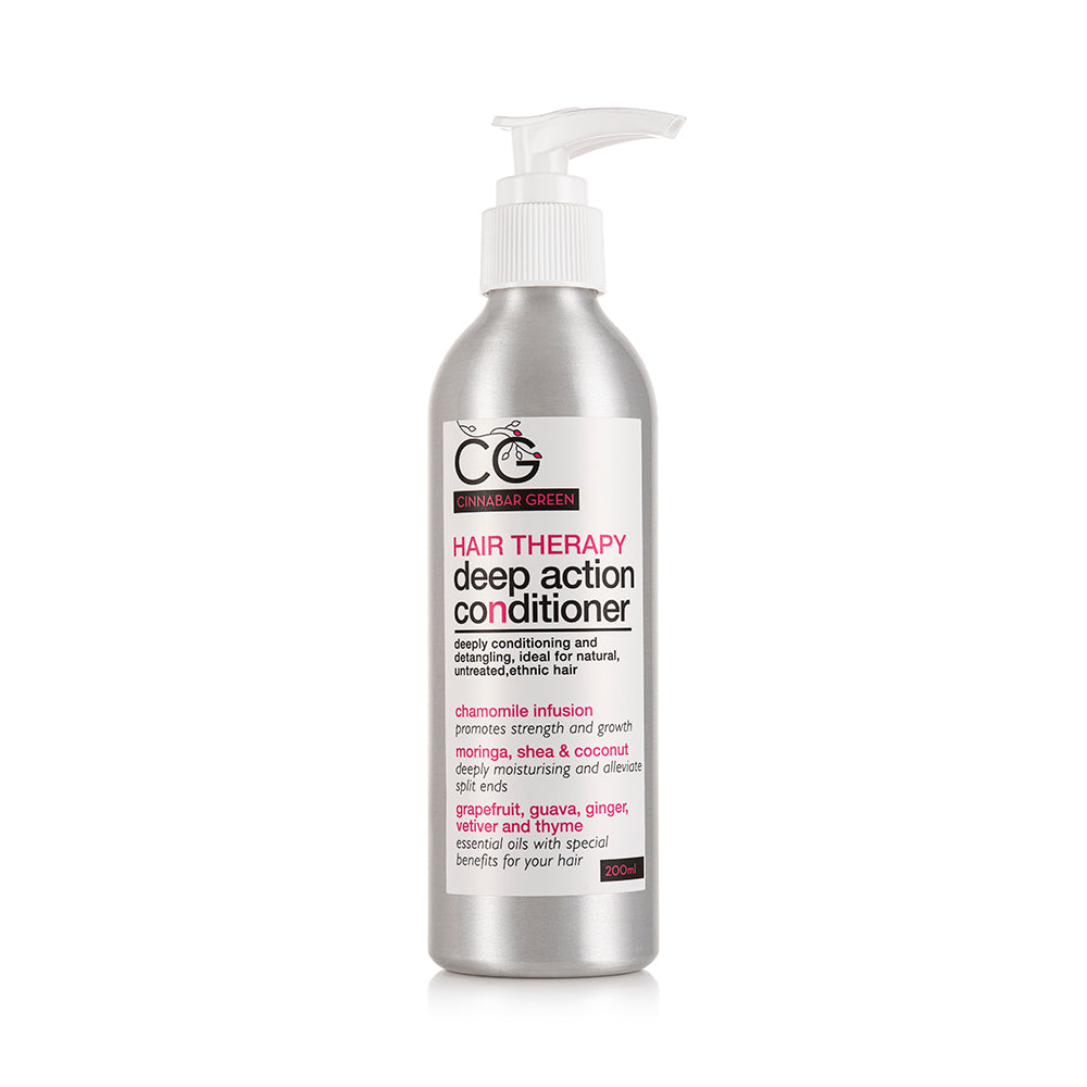 Hair Therapy Intense Conditioner (200ml) | Deep Conditioning & Detangling | Cinnabar Green