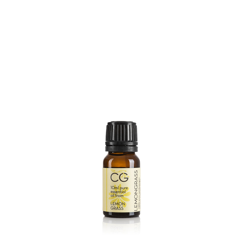 Lemongrass Essential Oil (10ml) | Natural & Uplifting | Cinnabar Green