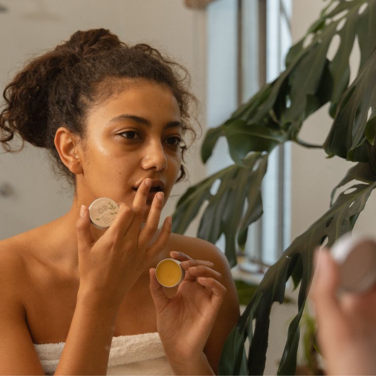 Orange and Mint Lip Balm