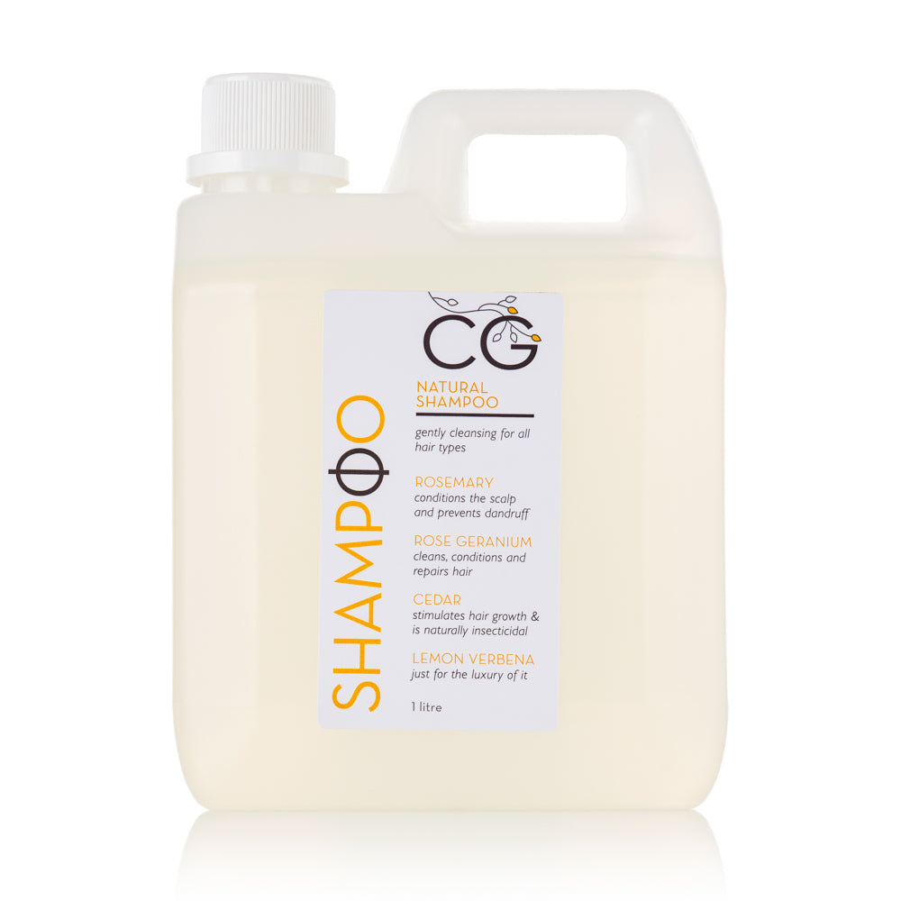 Verveine & Rosemary Shampoo (1L/5L) | Natural Hair Care | Cinnabar Green