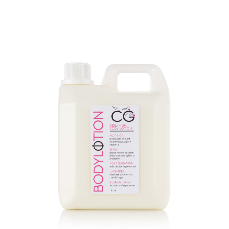 Geranium Body Lotion * 1L Refill: KSh 2,475