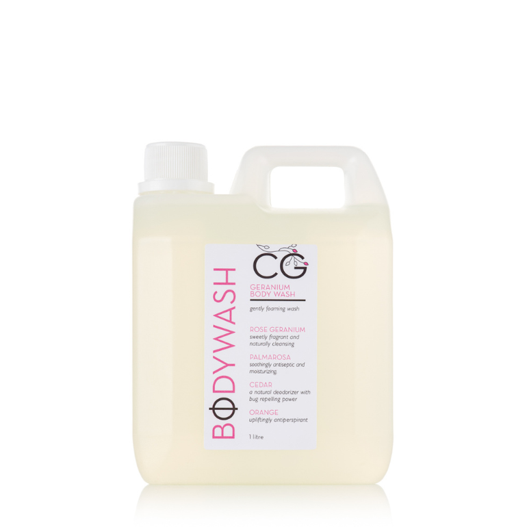 Geranium Body Wash * 1L Refill: KSh 2,200