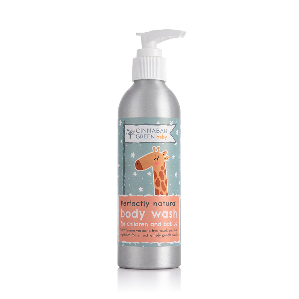 Baby Wash (200ml) | Gentle & Sulphate-Free | Cinnabar Green
